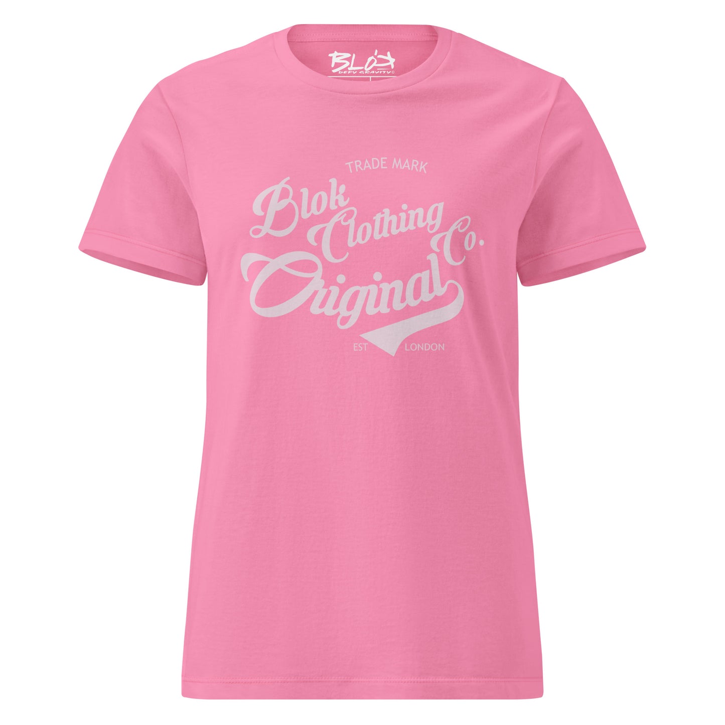 Original Clothing Company - with Pink Print - Women's Slim Fit