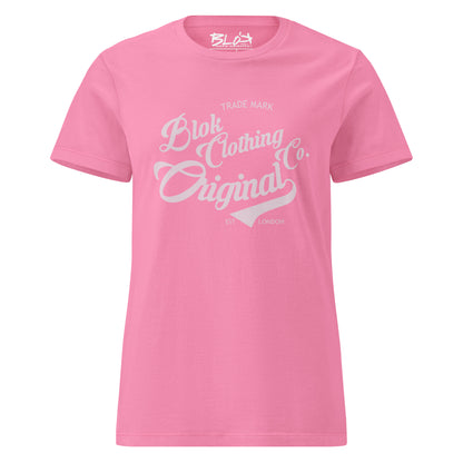 Original Clothing Company - with Pink Print - Women's Slim Fit