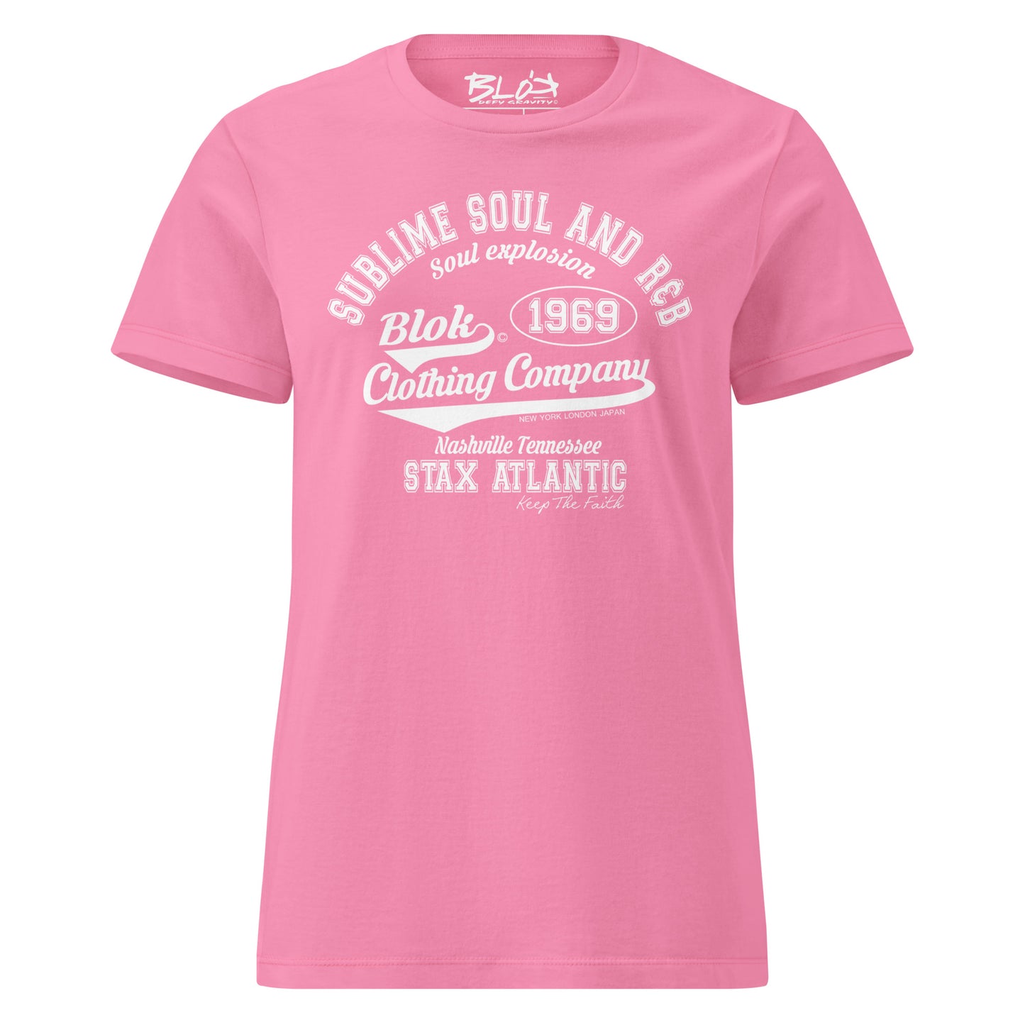 Sublime Soul - with White Print - Women's Slim Fit