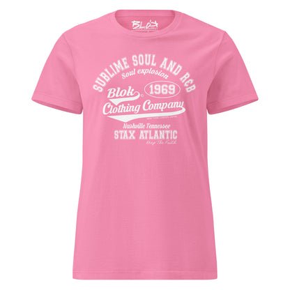 Sublime Soul - with White Print - Women's Slim Fit