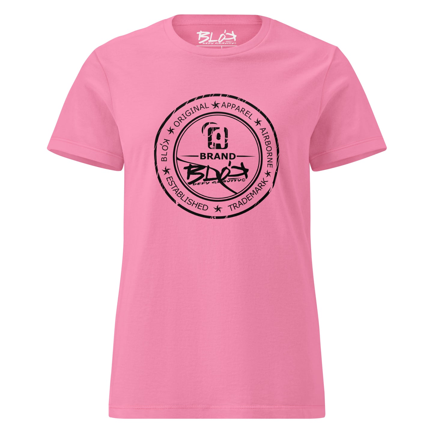 Original Apparel Stamp - in Black Print - Women's Slim Fit
