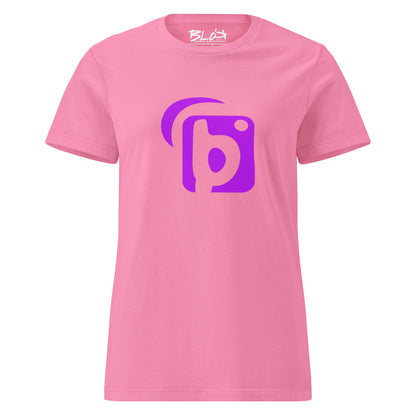 Original Logo - in Purple - Women's Slim Fit