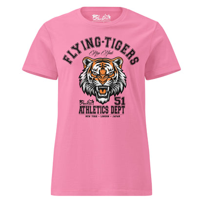 Flying Tigers - with Black Logo - Women's Slim Fit