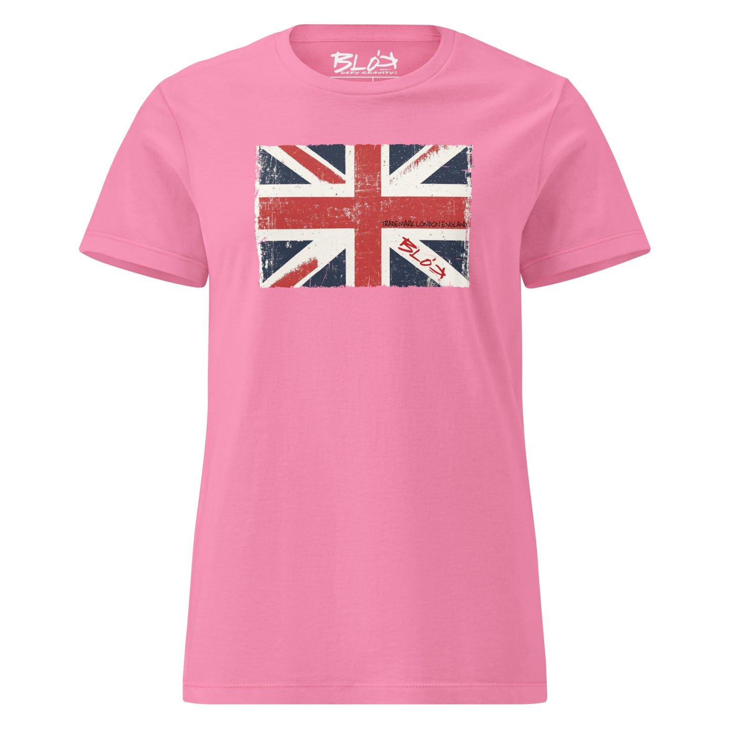 Blok London England - Front Print - Women's Slim Fit