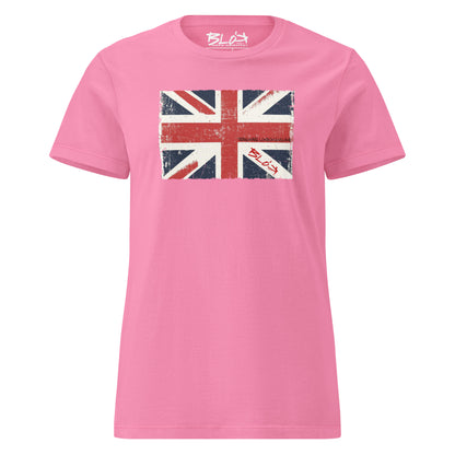 Blok London England - Front Print - Women's Slim Fit