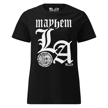 L.A Mayhem - with White Print - Women's Slim Fit