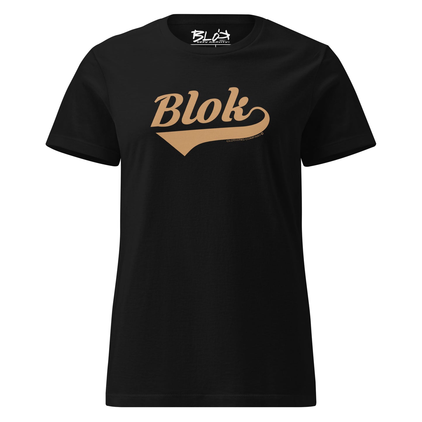 Blok Classic - Front Print in Gold - Women's Slim Fit