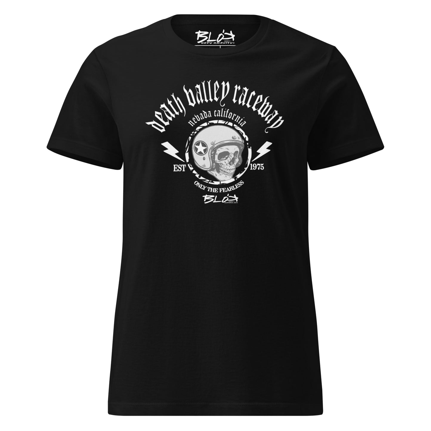 Death Valley Raceway - with White Print - Women's Slim Fit