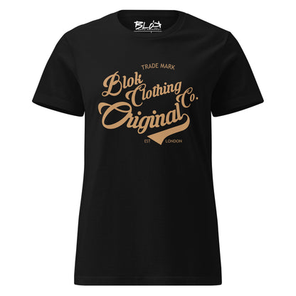 Original Clothing Company - with Gold Print - Women's Slim Fit
