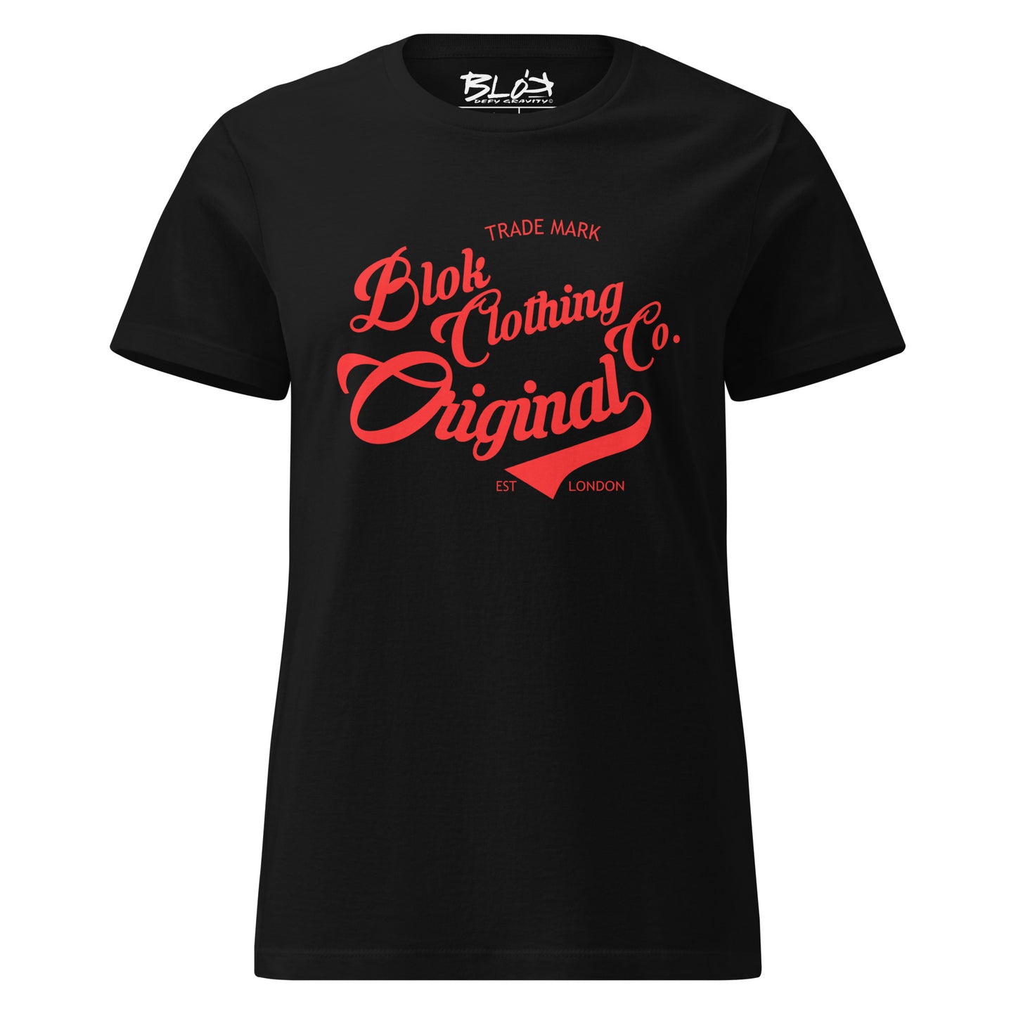Original Clothing Company - with Red Print - Women's Slim Fit