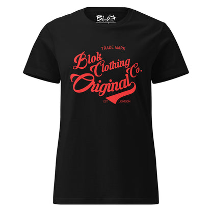 Original Clothing Company - with Red Print - Women's Slim Fit