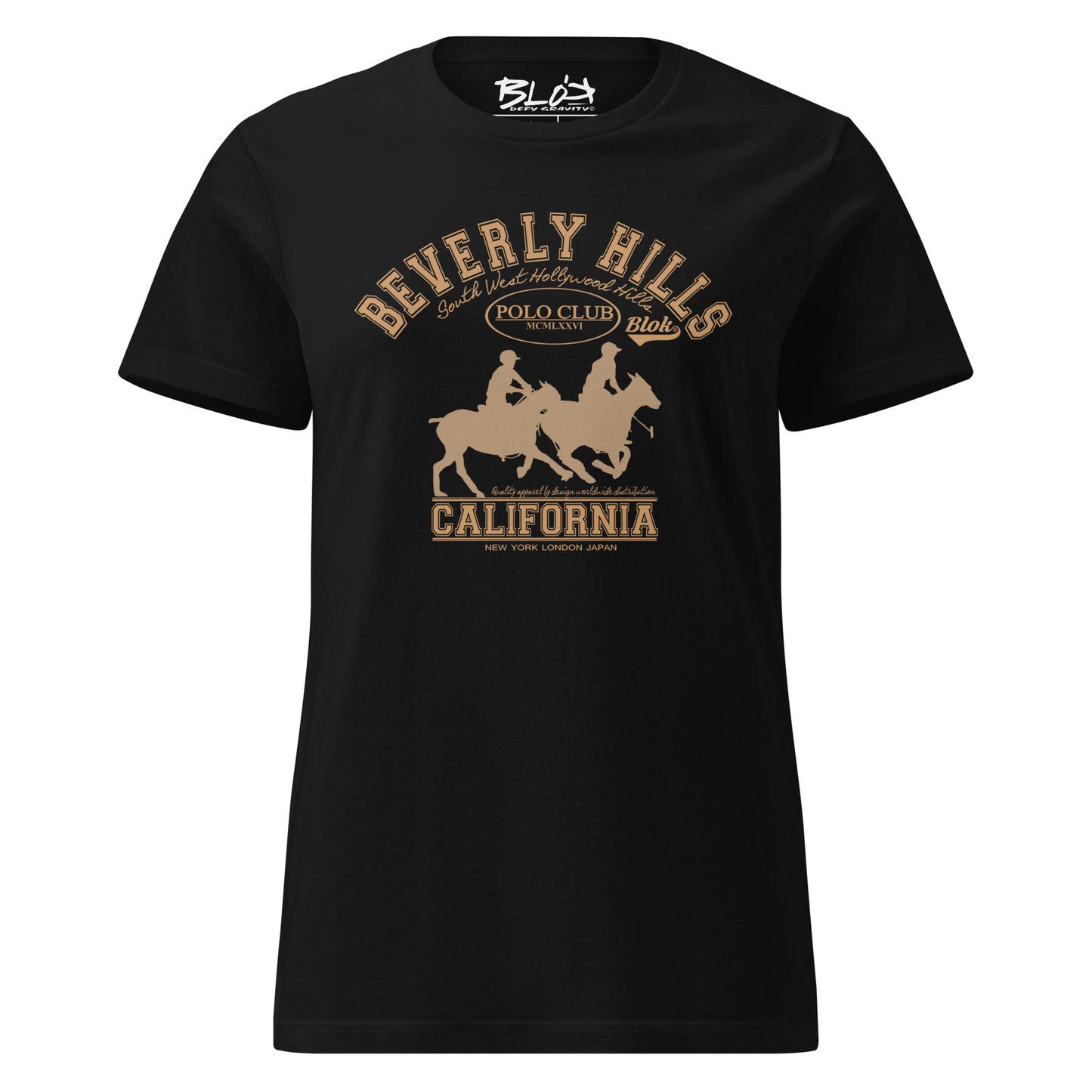 Beverly Hills Polo Club - with Gold Print - Women's Slim Fit
