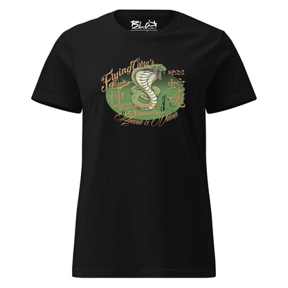 Flying Cobras - with Gold & Green Print - Women's Slim Fit