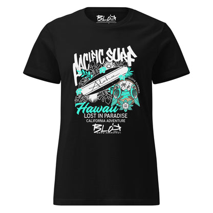Hawaii - 50 States - Front Print - Women's Slim Fit