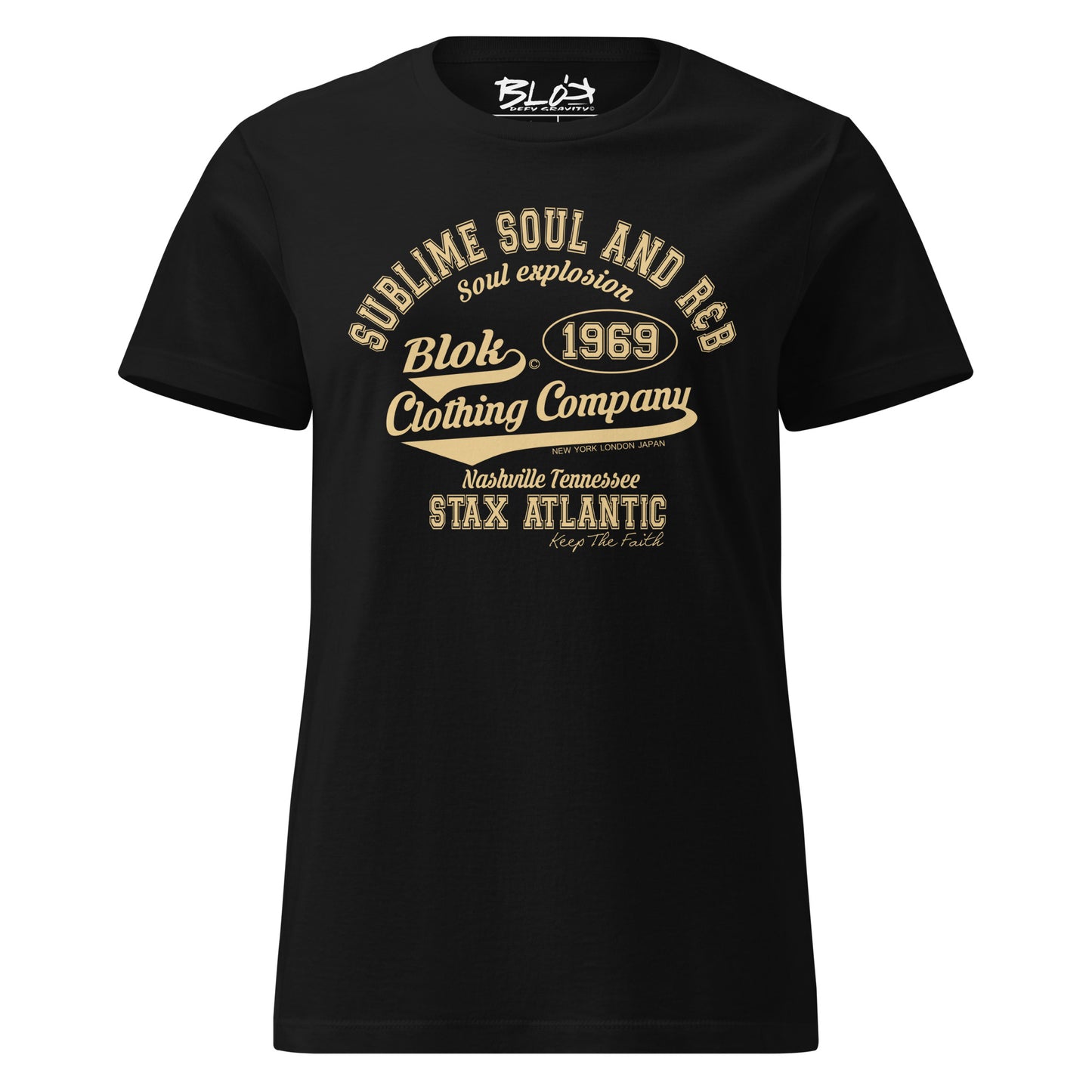 Sublime Soul - with Gold Print - Women's Slim Fit