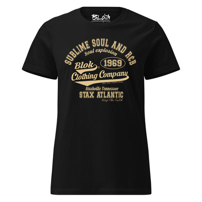 Sublime Soul - with Gold Print - Women's Slim Fit