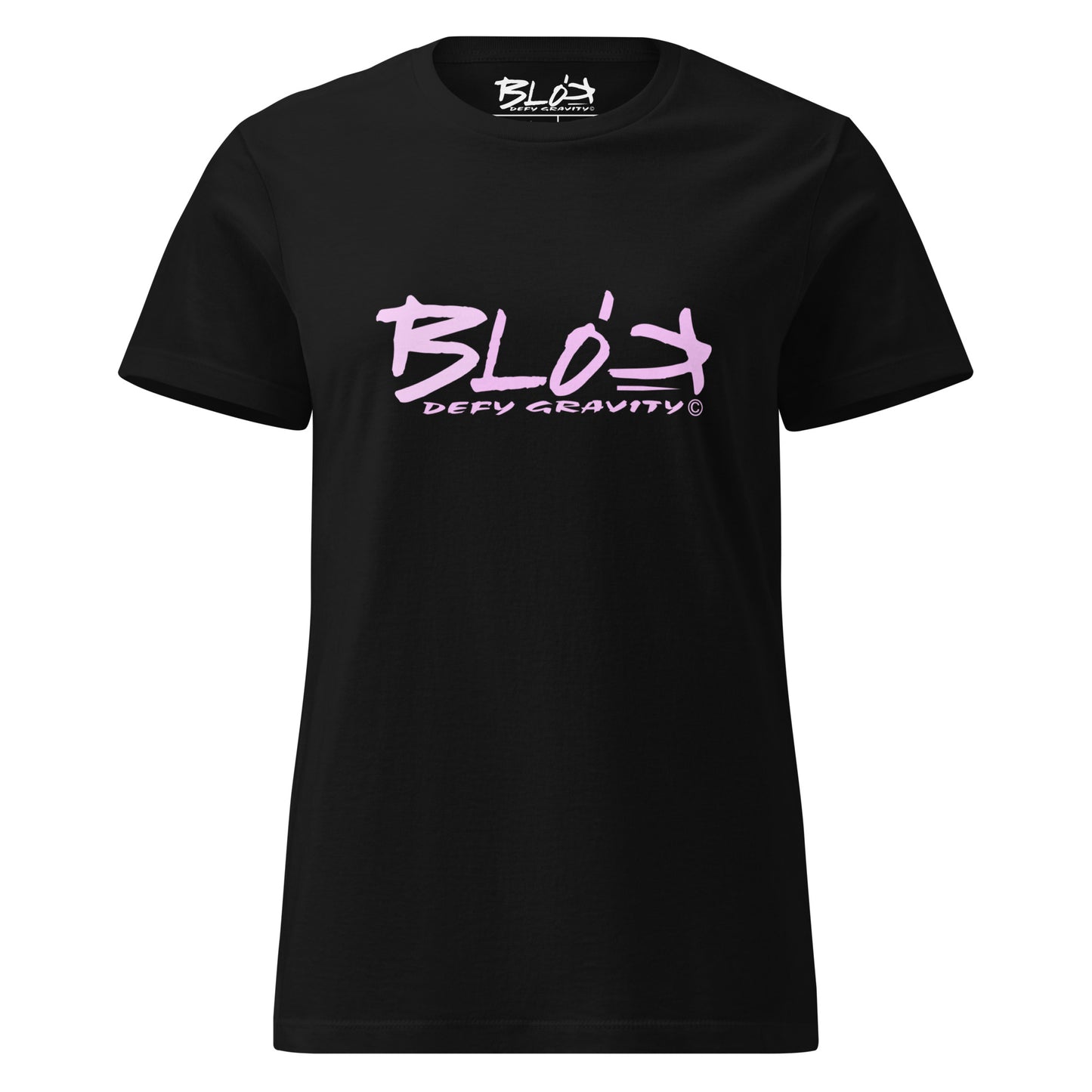Essential Large Logo - Baby Pink Print - Women's Slim Fit