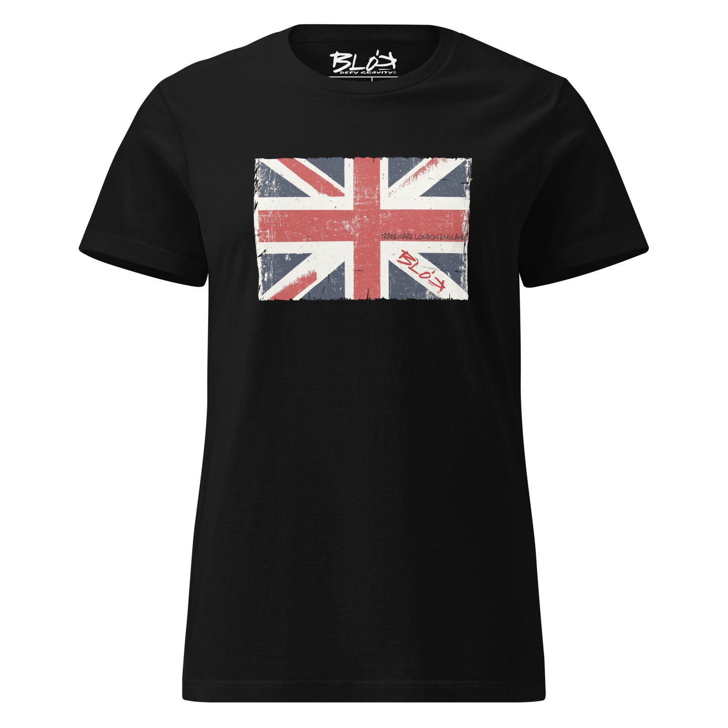 Blok London England - Front Print - Women's Slim Fit
