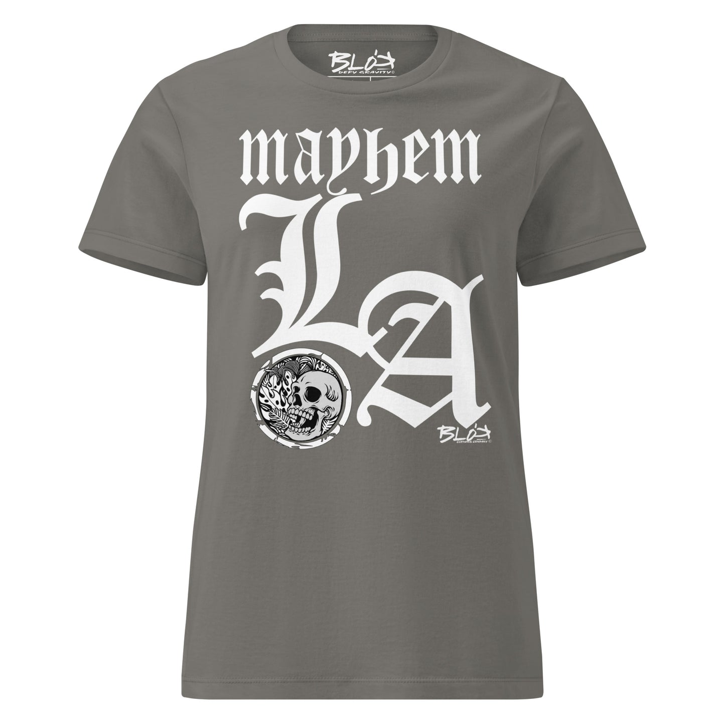 L.A Mayhem - with White Print - Women's Slim Fit