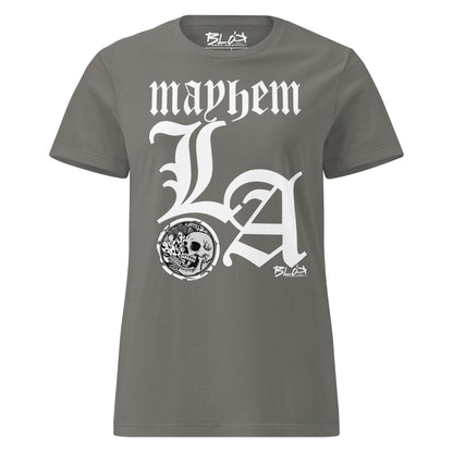 L.A Mayhem - with White Print - Women's Slim Fit