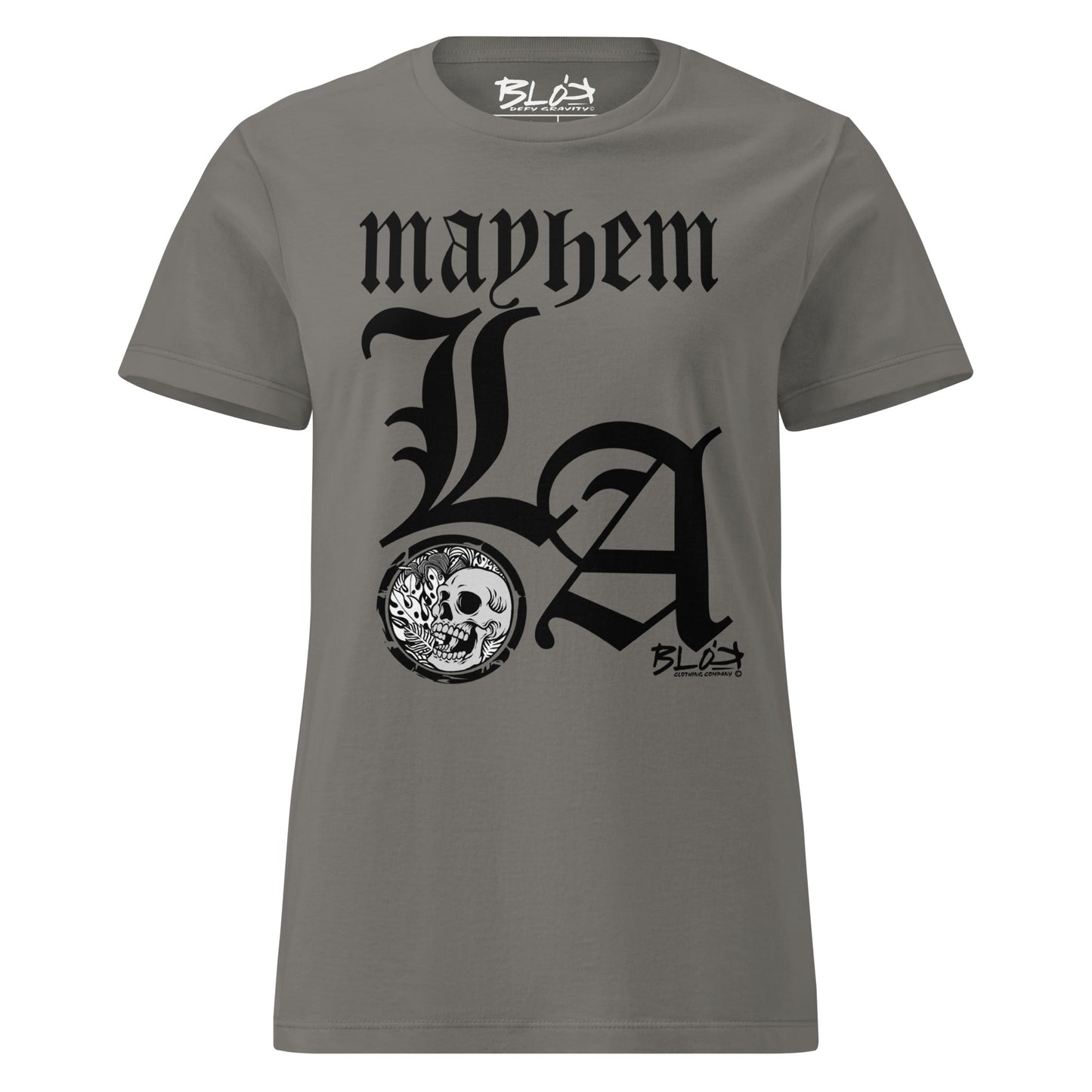 L.A Mayhem - with Black Print - Women's Slim Fit