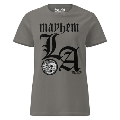L.A Mayhem - with Black Print - Women's Slim Fit