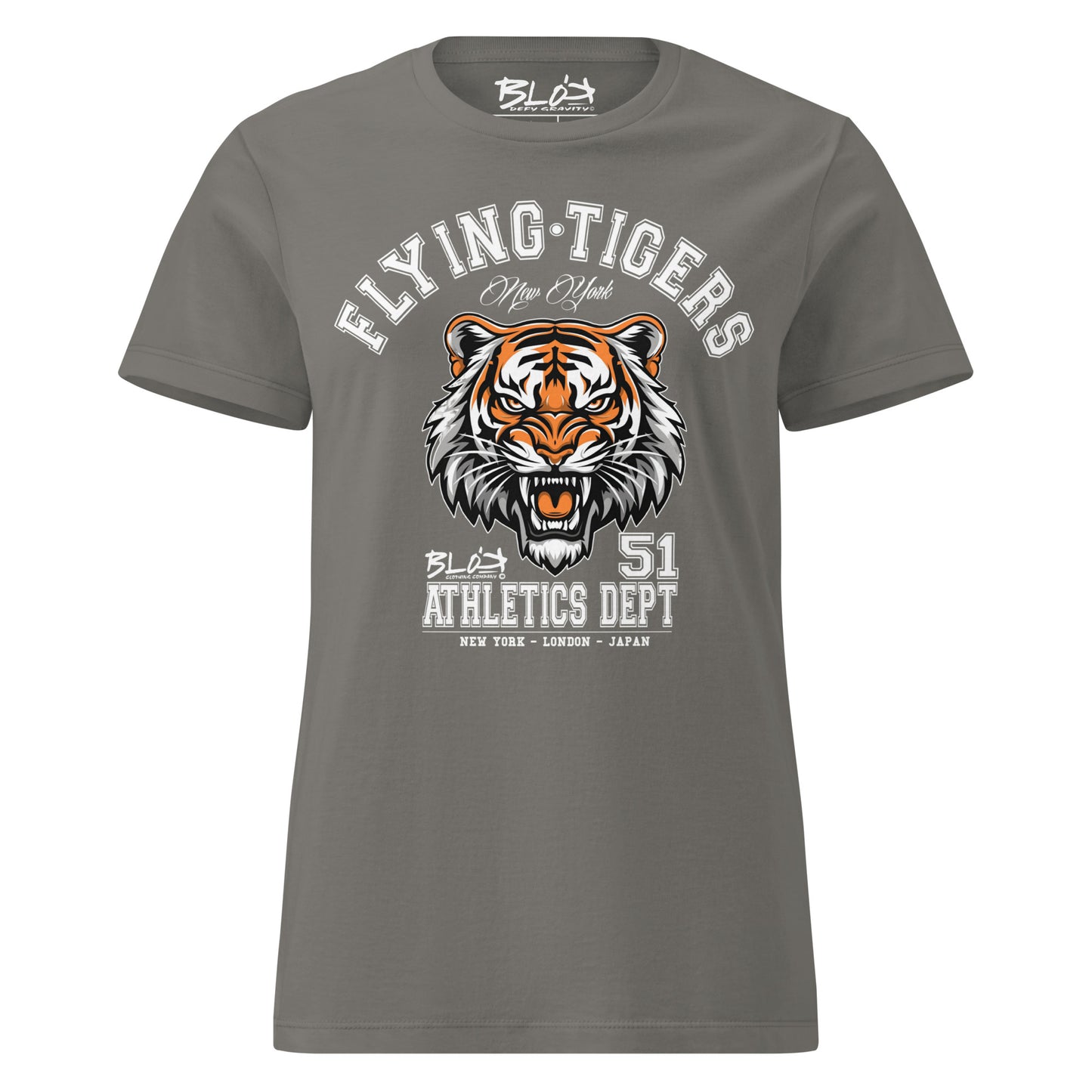 Flying Tigers - with White Logo - Women's Slim Fit