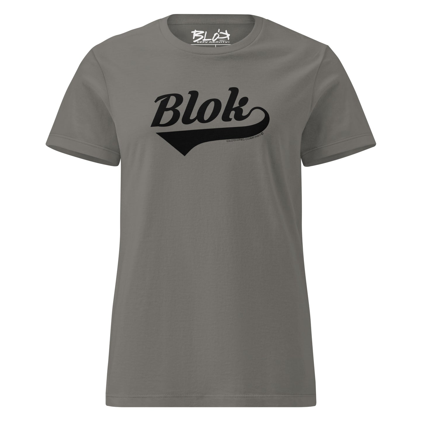 Blok Classic - Front Print in Black - Women's Slim Fit