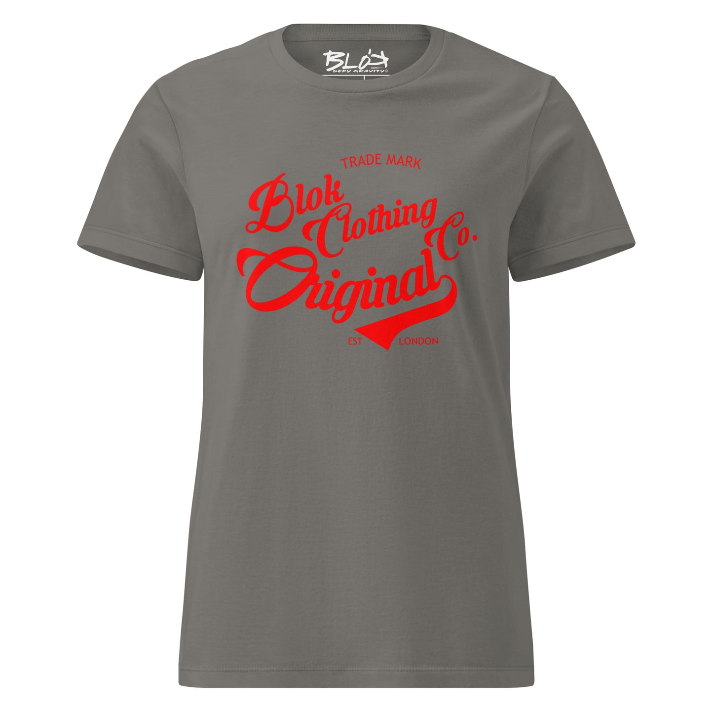 Original Clothing Company - with Red Print - Women's Slim Fit