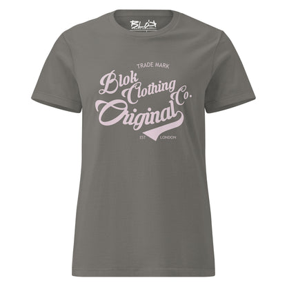 Original Clothing Company - with Pink Print - Women's Slim Fit