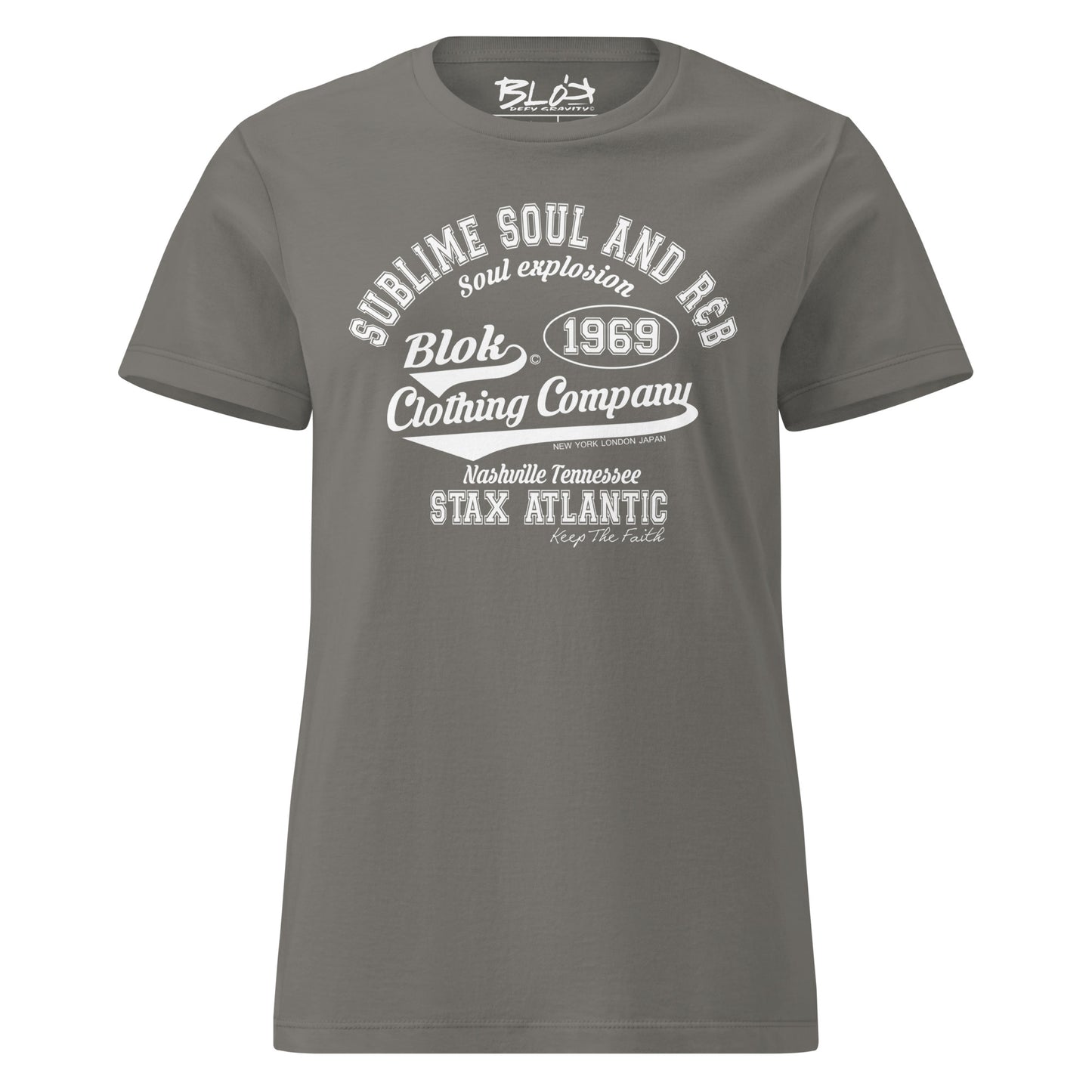 Sublime Soul - with White Print - Women's Slim Fit