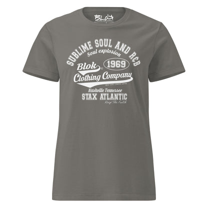 Sublime Soul - with White Print - Women's Slim Fit