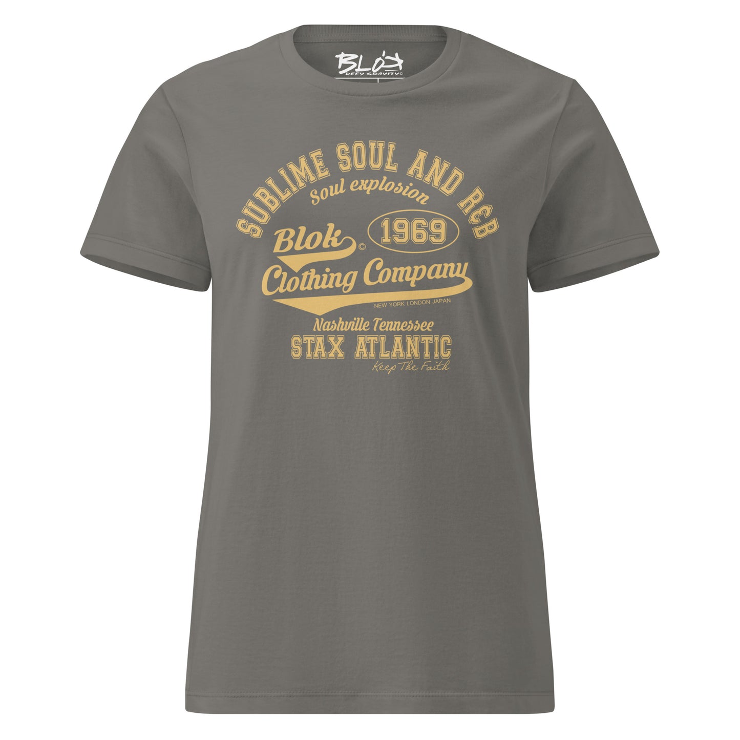 Sublime Soul - with Gold Print - Women's Slim Fit