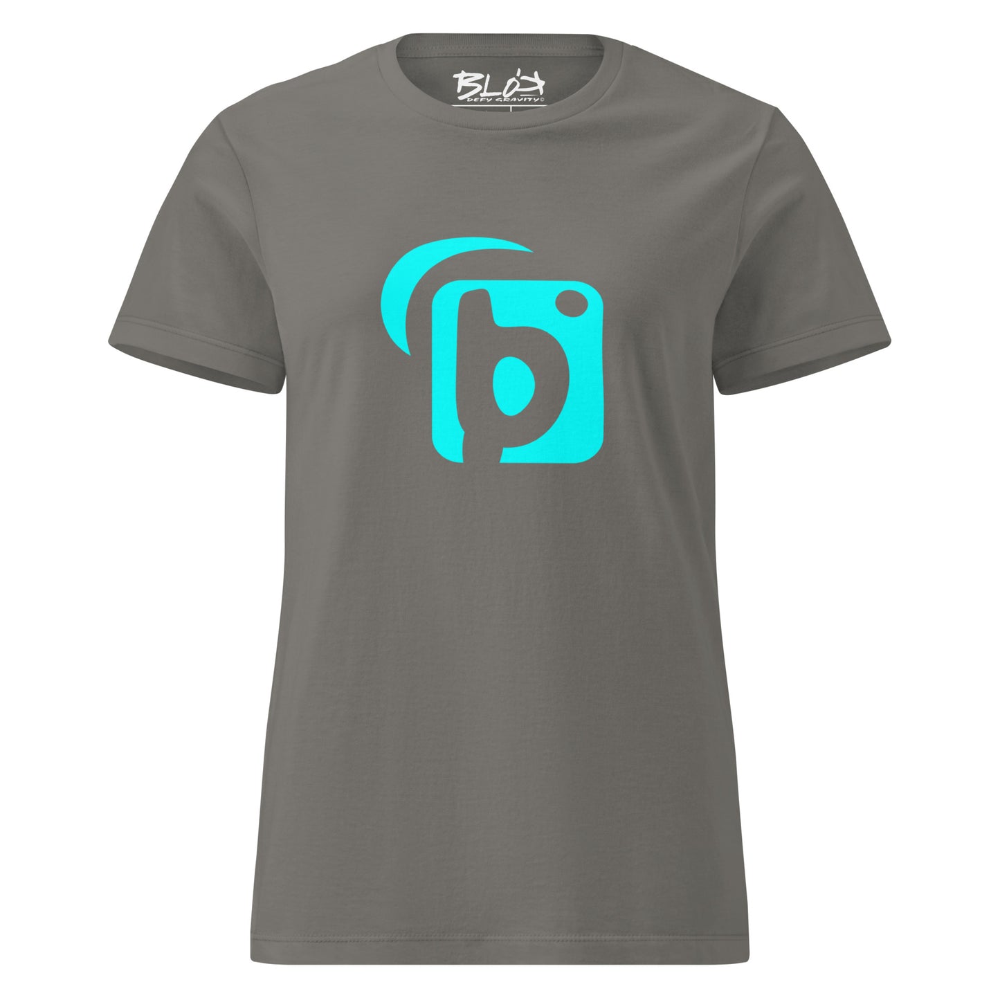 Original Logo - in Turquoise - Women's Slim Fit