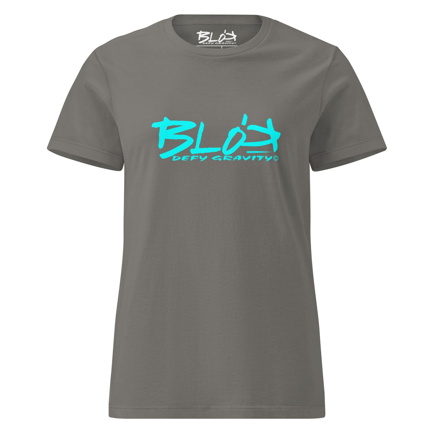 Essential Large Logo - Turquoise Print - Women's Slim Fit