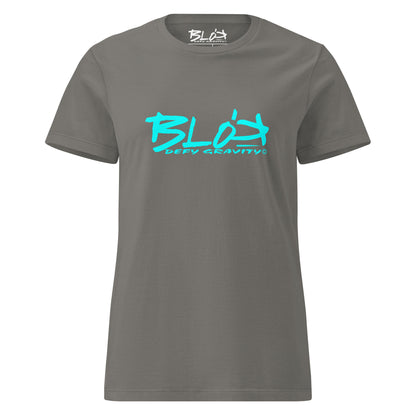 Essential Large Logo - Turquoise Print - Women's Slim Fit