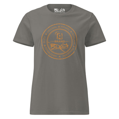 Original Apparel Stamp - in Gold Print - Women's Slim Fit