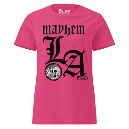 L.A Mayhem - with Black Print - Women's Slim Fit