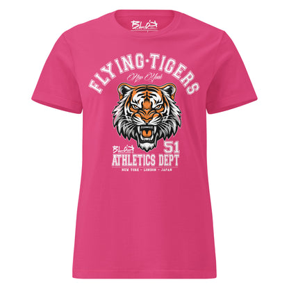 Flying Tigers - with White Logo - Women's Slim Fit