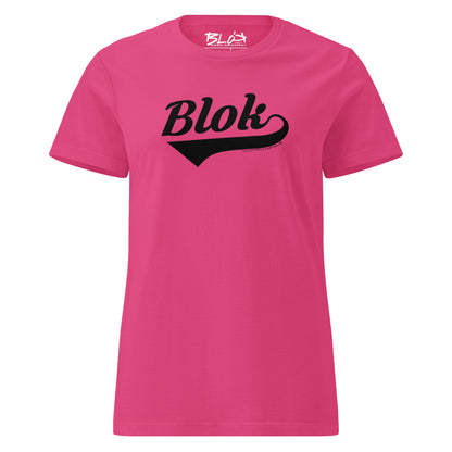 Blok Classic - Front Print in Black - Women's Slim Fit