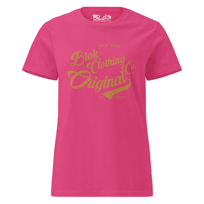 Original Clothing Company - with Gold Print - Women's Slim Fit