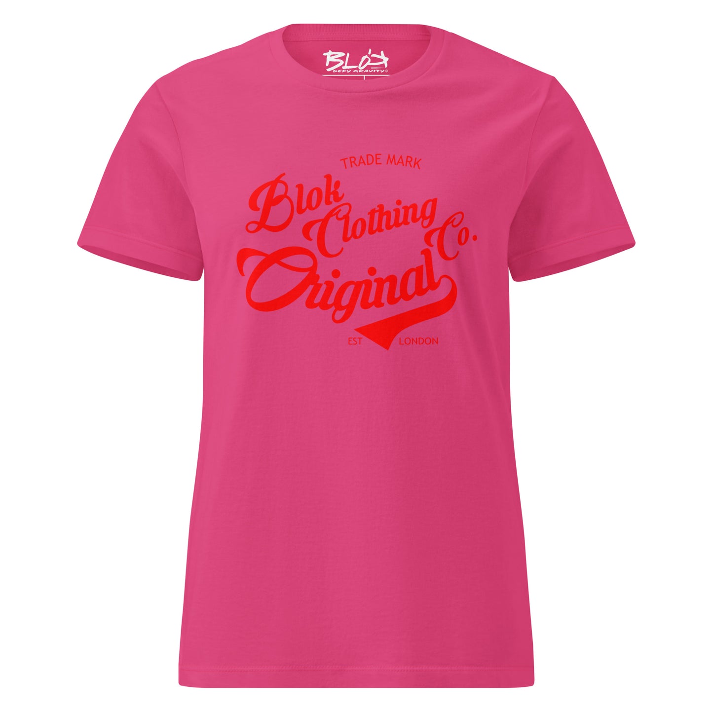 Original Clothing Company - with Red Print - Women's Slim Fit