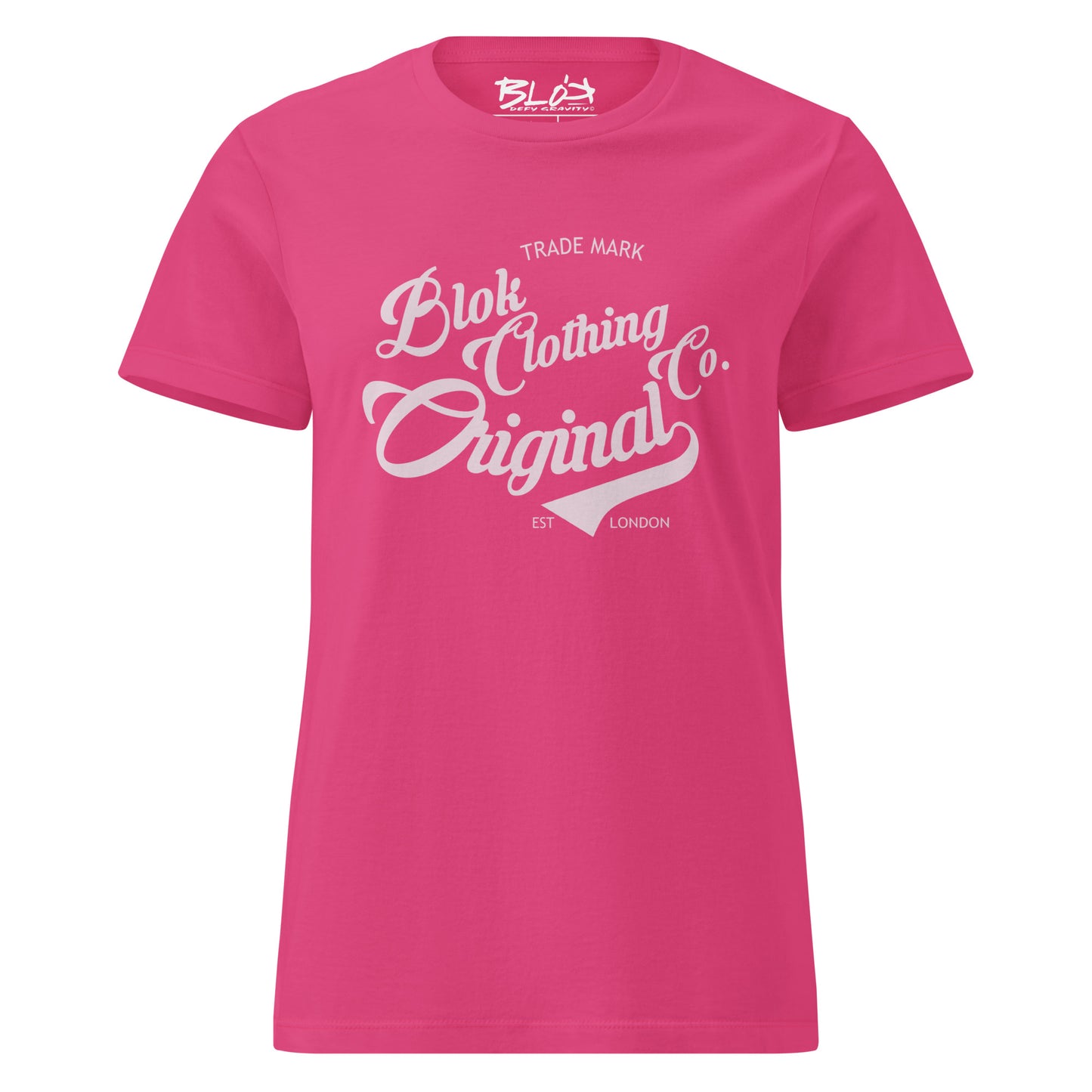 Original Clothing Company - with Pink Print - Women's Slim Fit