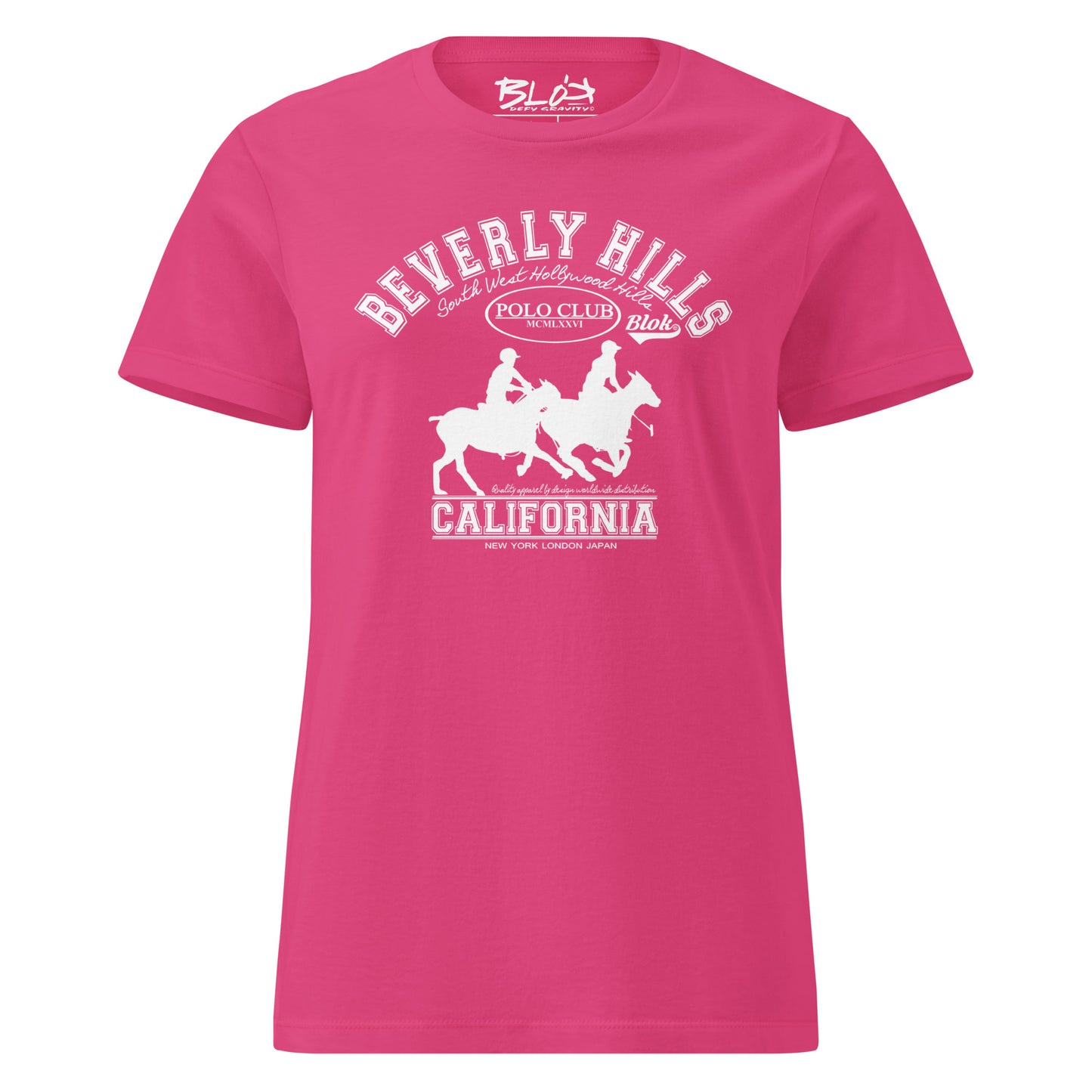 Beverly Hills Polo Club - with White Print - Women's Slim Fit