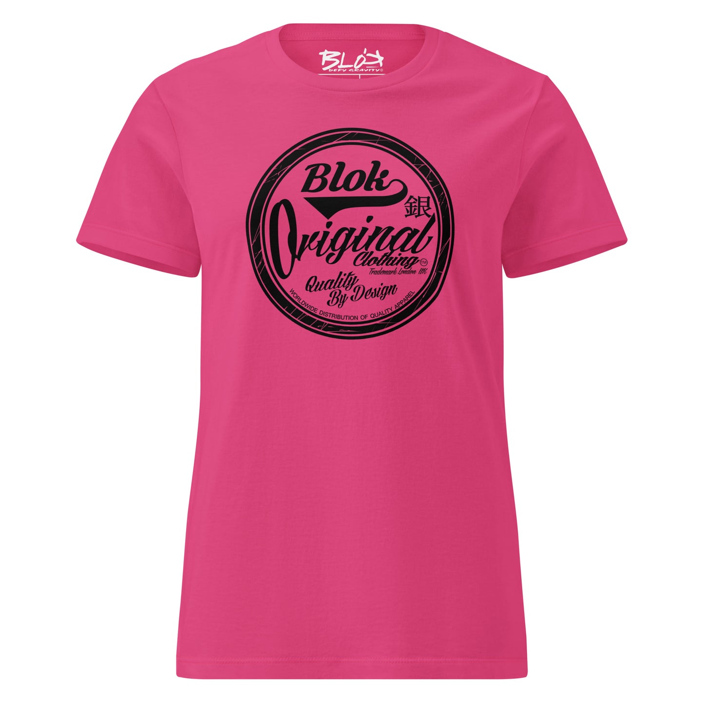 Quality By Design - with Black Print - Women's Slim Fit