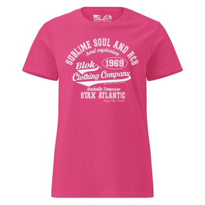 Sublime Soul - with White Print - Women's Slim Fit