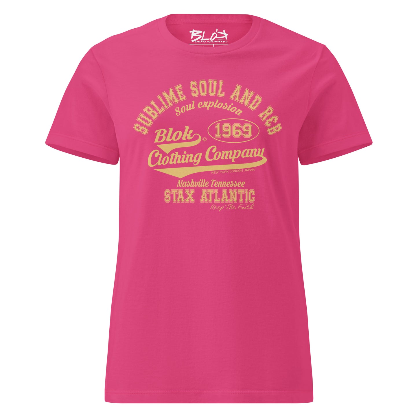 Sublime Soul - with Gold Print - Women's Slim Fit