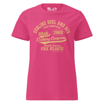 Sublime Soul - with Gold Print - Women's Slim Fit