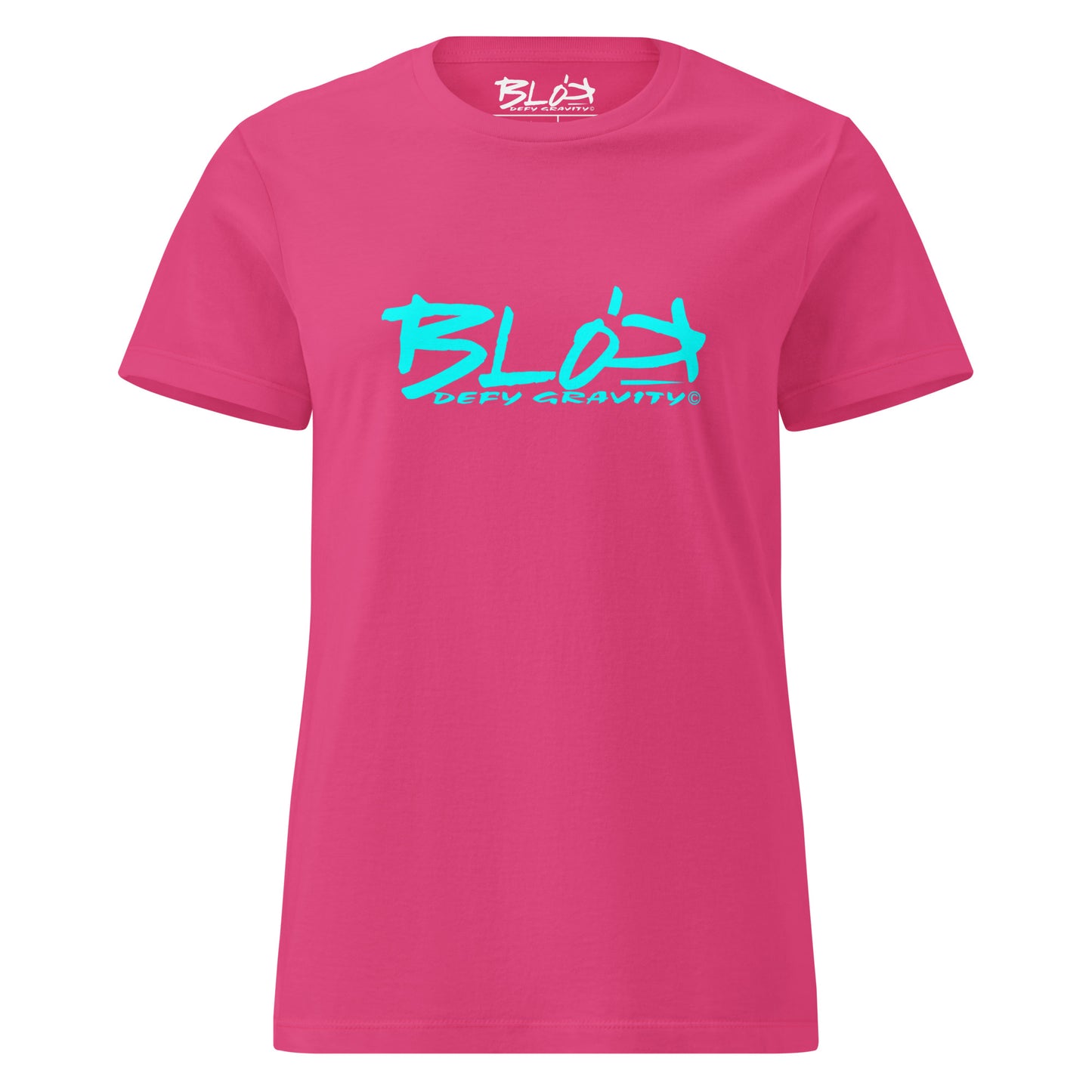 Essential Large Logo - Turquoise Print - Women's Slim Fit
