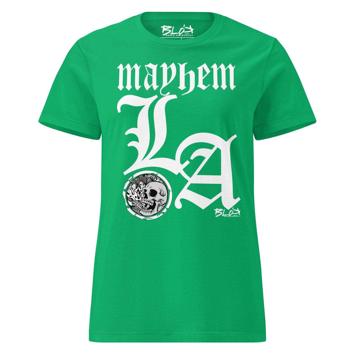 L.A Mayhem - with White Print - Women's Slim Fit